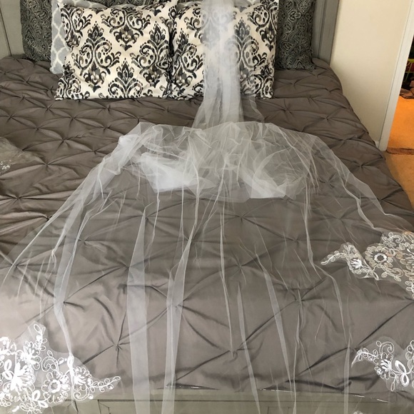 Cathedral veil white - Picture 3 of 7